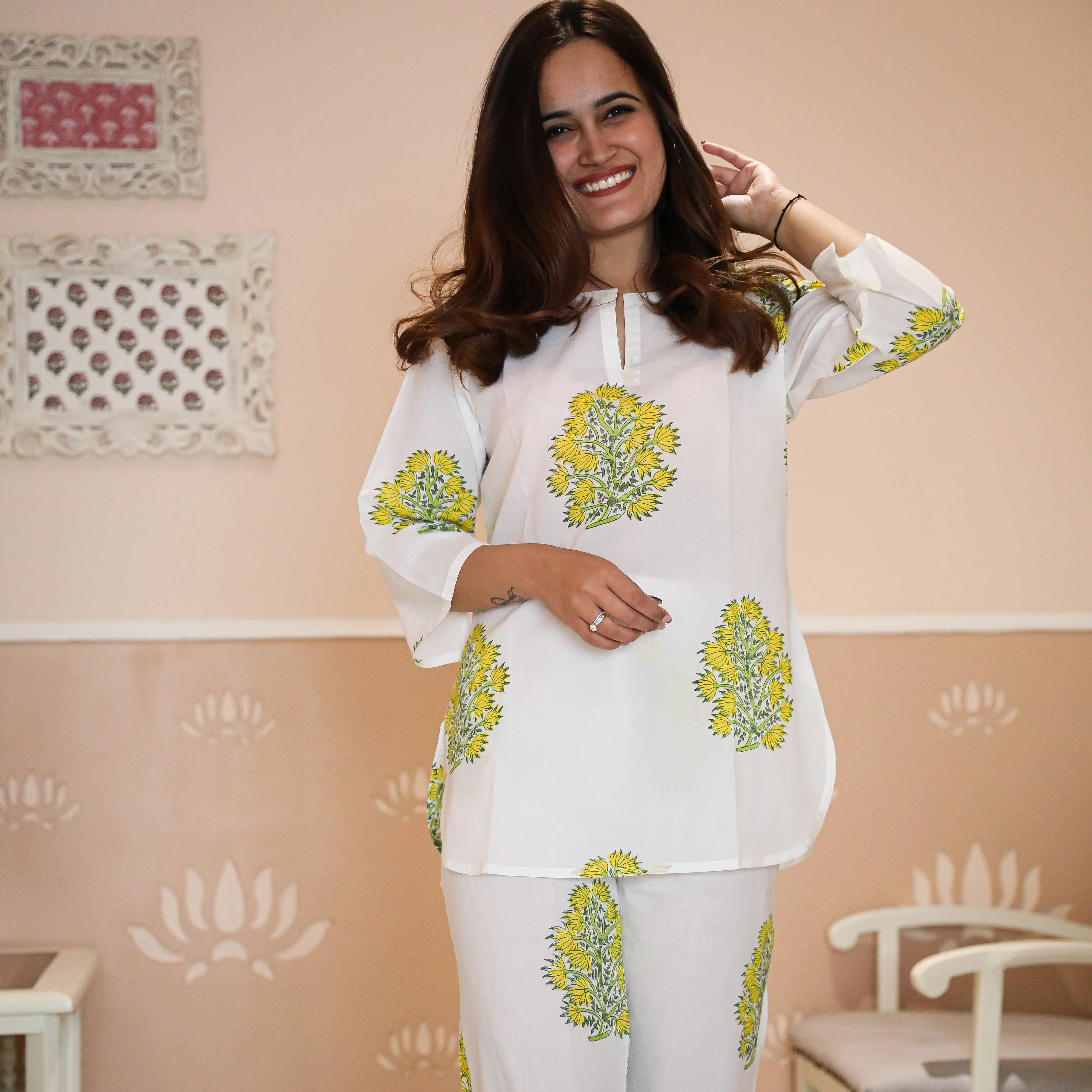 Aadhya Cotton Co -ord Set