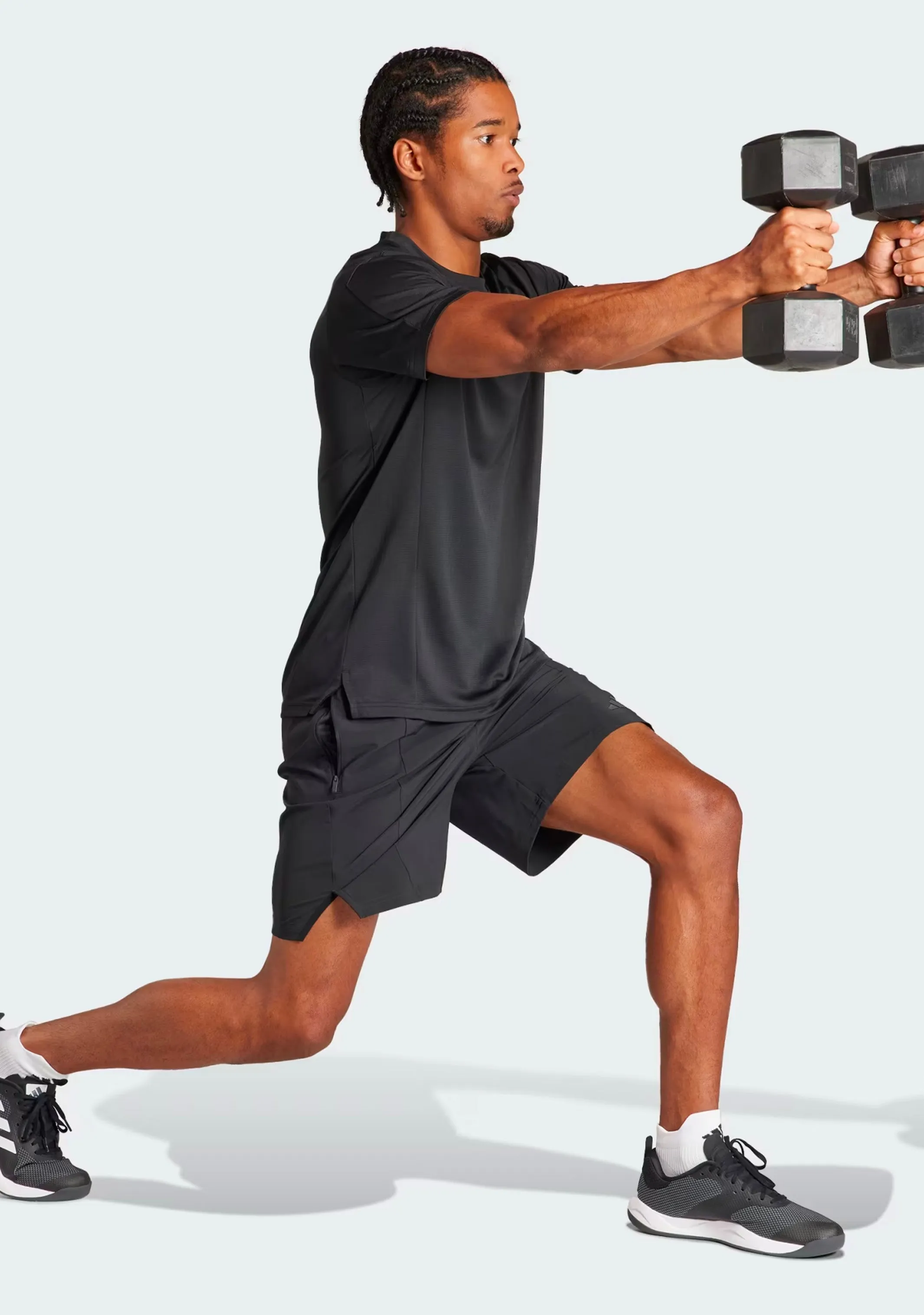 Adidas Men's Designed for Training Workout 7 inch Shorts