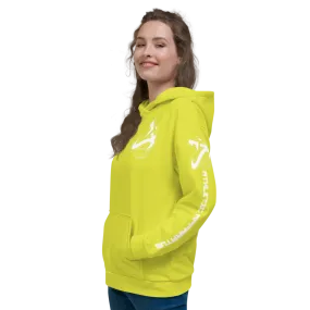 Athletic Apparatus Starship White Logo Unisex Hoodie