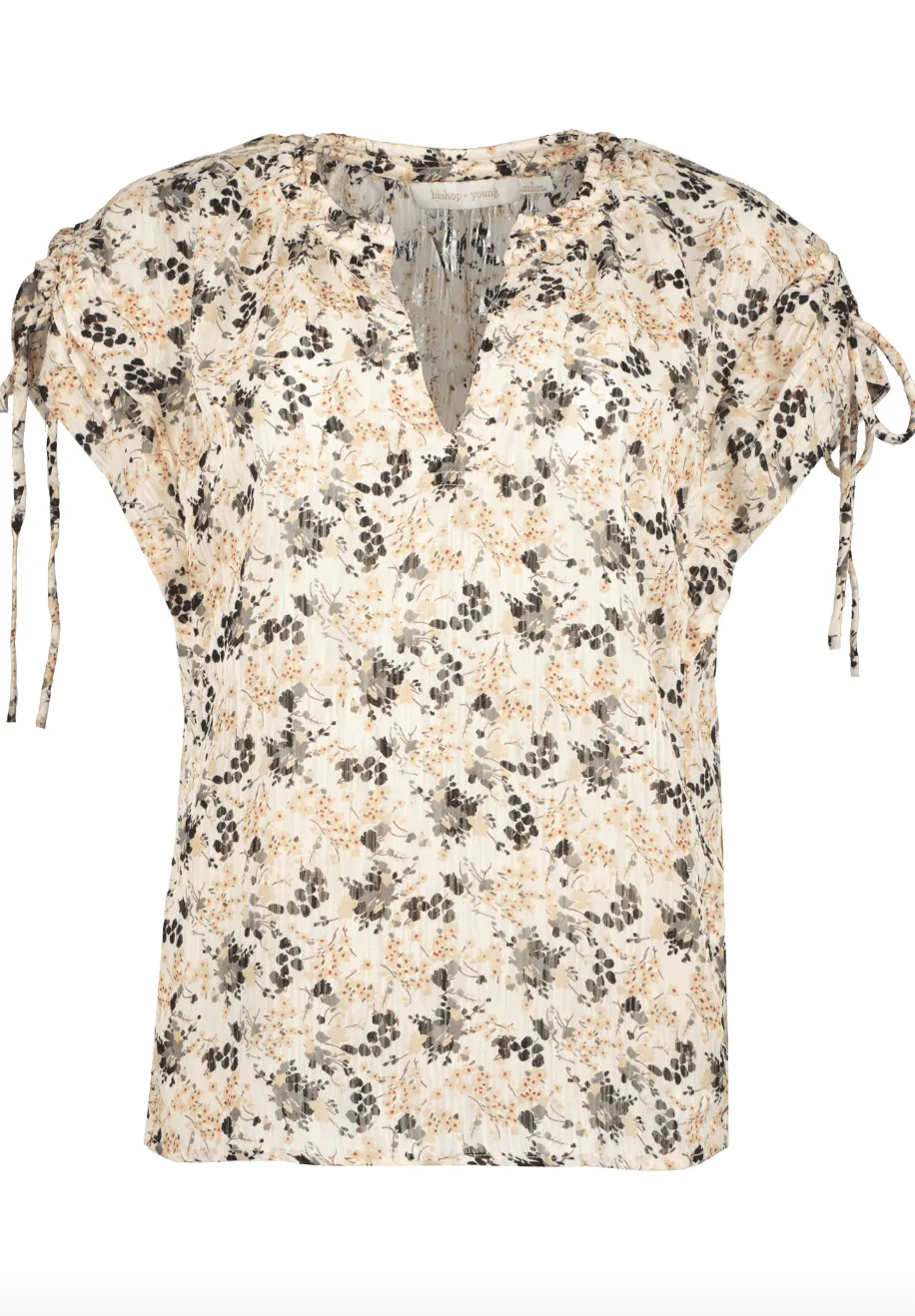 B&Y Drawstring Shoulder Blouse