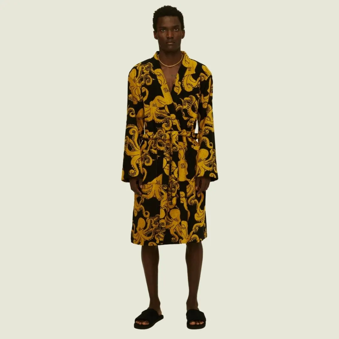 Bath Robe (Black Octo)