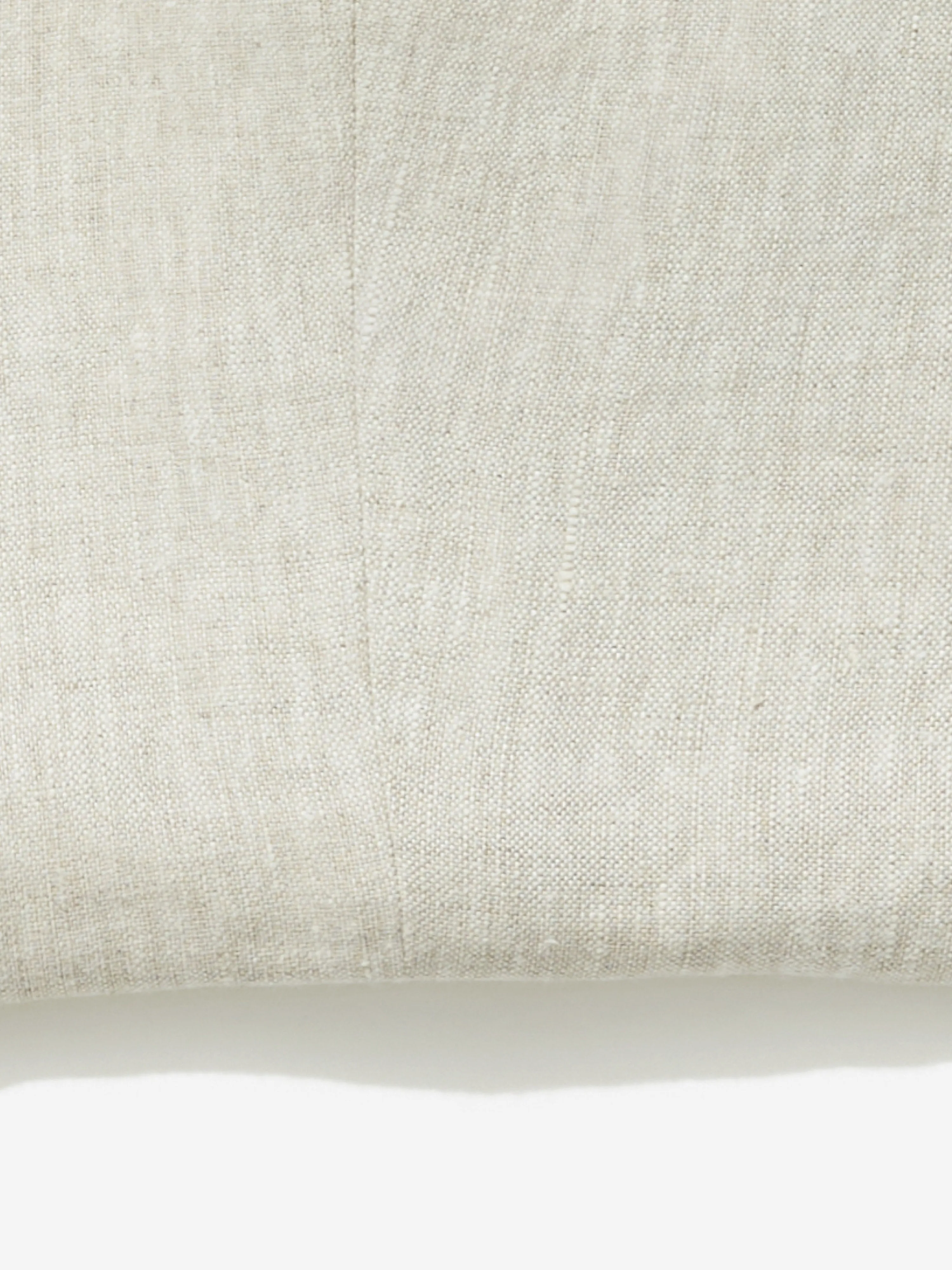 Beige Linen Oscar Trousers (Tapered Fit)