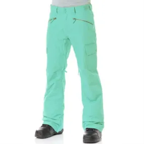Billabong Effect Ladies Snow Pants- Jade Aqua -