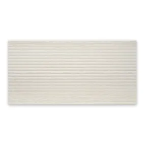 Bois 23.7 in. x 47.25 in. Matte Pearl White Porcelain Large Format Wall and Floor Tile (15.5 sq ft/case) - 2 Pack