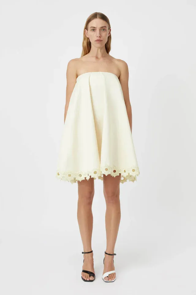 Camilla and Marc Marina Mini Dress in Citron