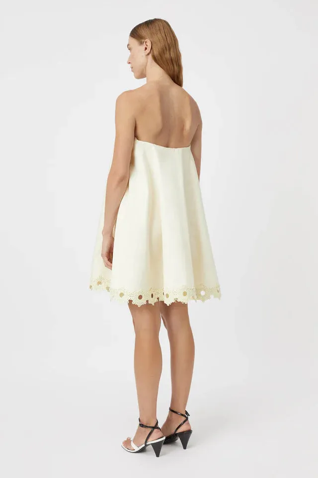 Camilla and Marc Marina Mini Dress in Citron