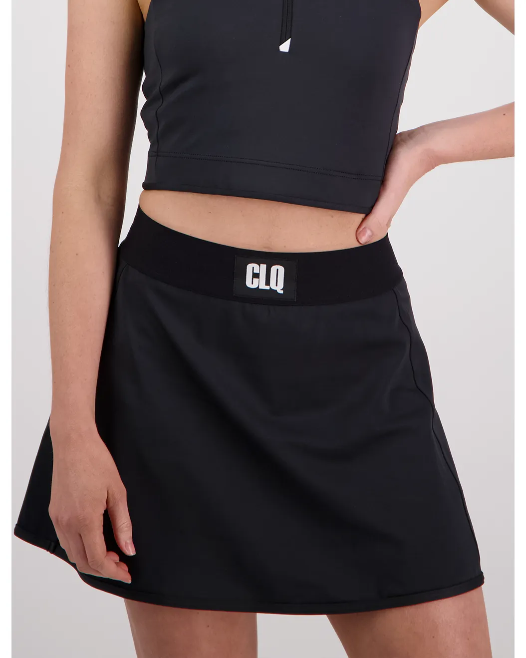 Clique Tennis Skort - Black