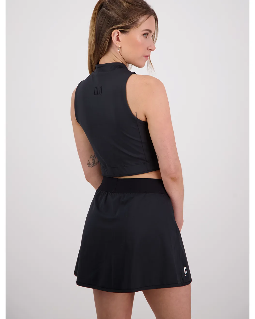 Clique Tennis Skort - Black