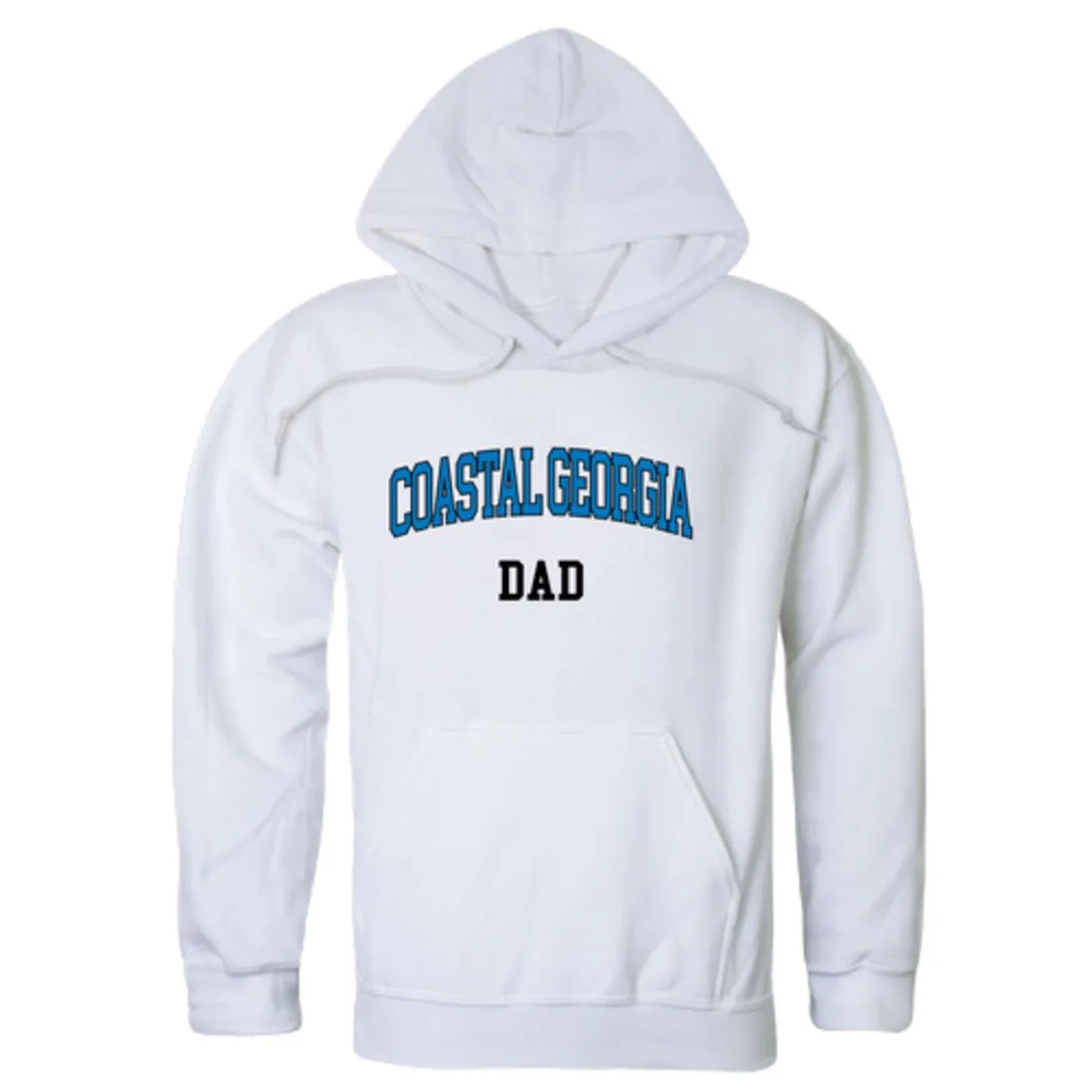 College of Coastal Georgia Mariners Dad Fleece Hoodie Sweatshirts
