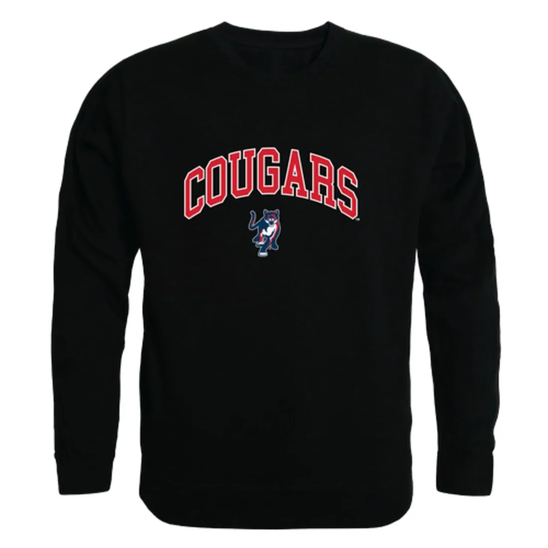 Columbus State University Cougars Campus Fleece Crewneck Pullover Sweatshirt