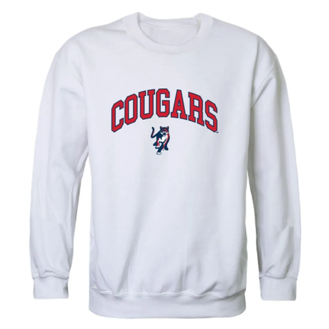 Columbus State University Cougars Campus Fleece Crewneck Pullover Sweatshirt