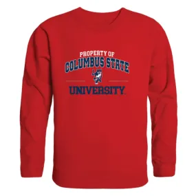 Columbus State University Cougars Property Fleece Crewneck Pullover Sweatshirt
