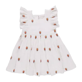 Cotton Elsie Dress - Hot Air Balloons