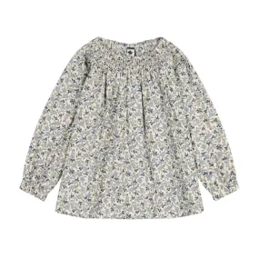 Cream Floral Georgia Blouse