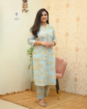Debina Cotton Floral Coord set