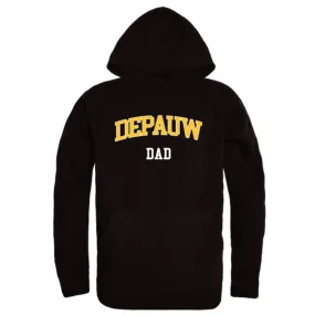 DePauw University Tigers Dad Fleece Hoodie Sweatshirts