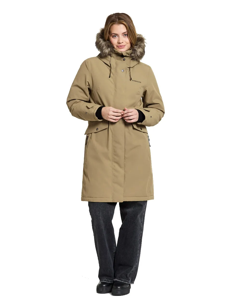 Didriksons Erika Ladies Padded Waterproof Parka 3 Clearance
