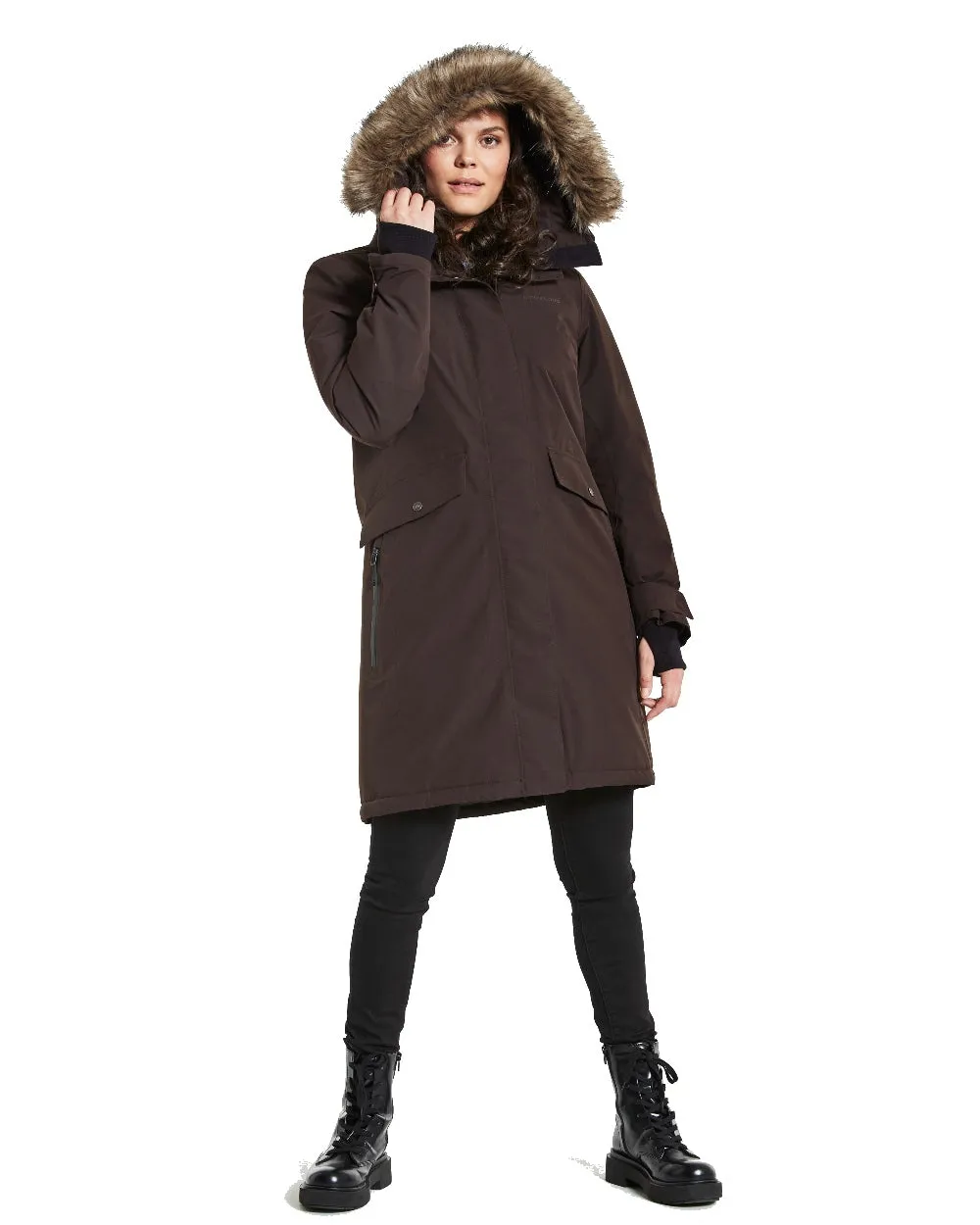 Didriksons Erika Ladies Padded Waterproof Parka 3 Clearance