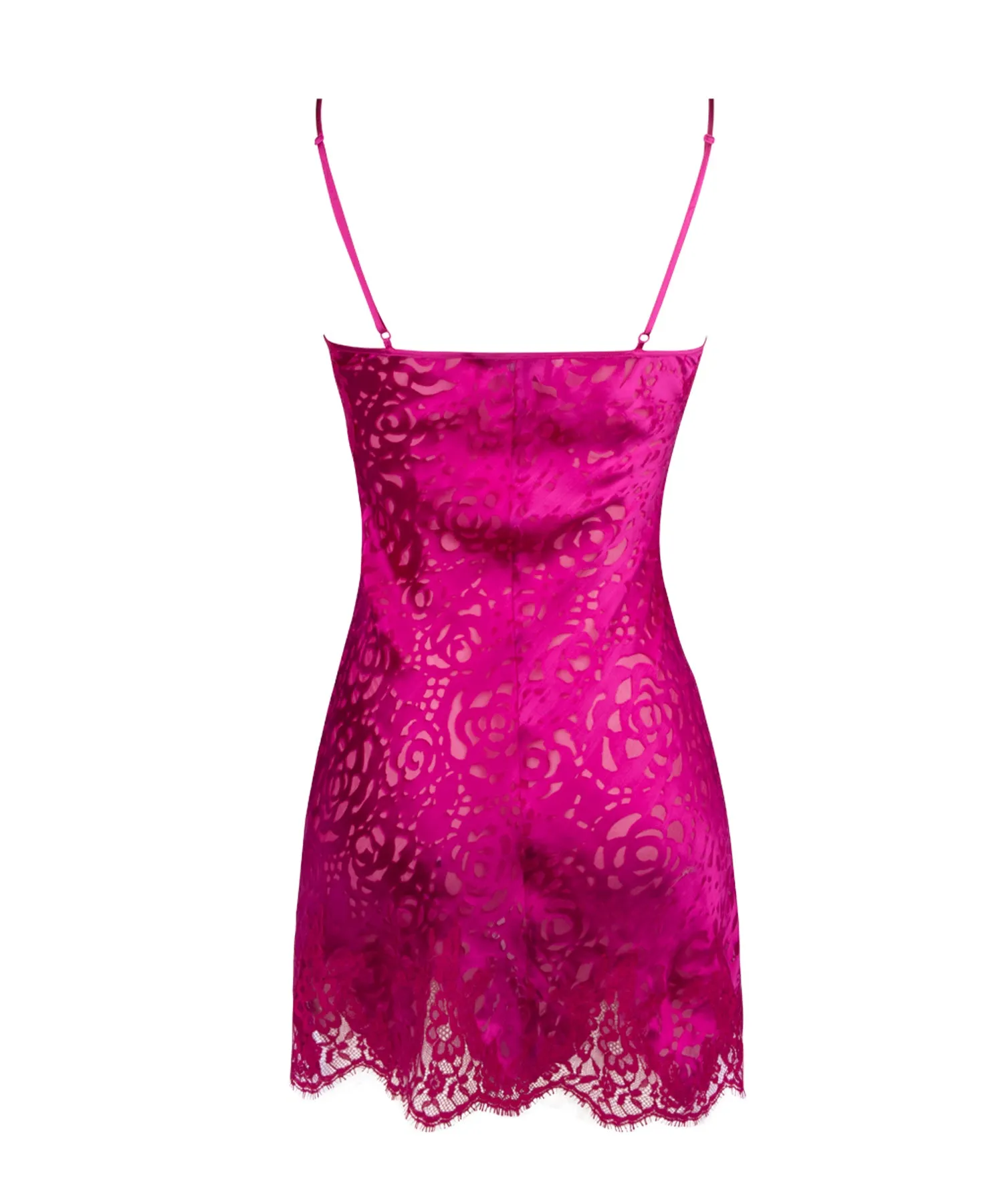 Dressing Floral Magenta Chemise