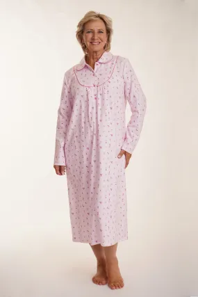 Elizabeth Collar Nightdress 45"