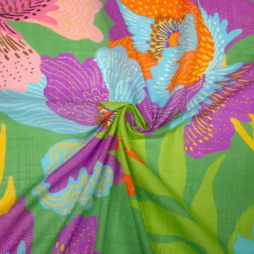 Febe Multicolour Floral Cotton Voile