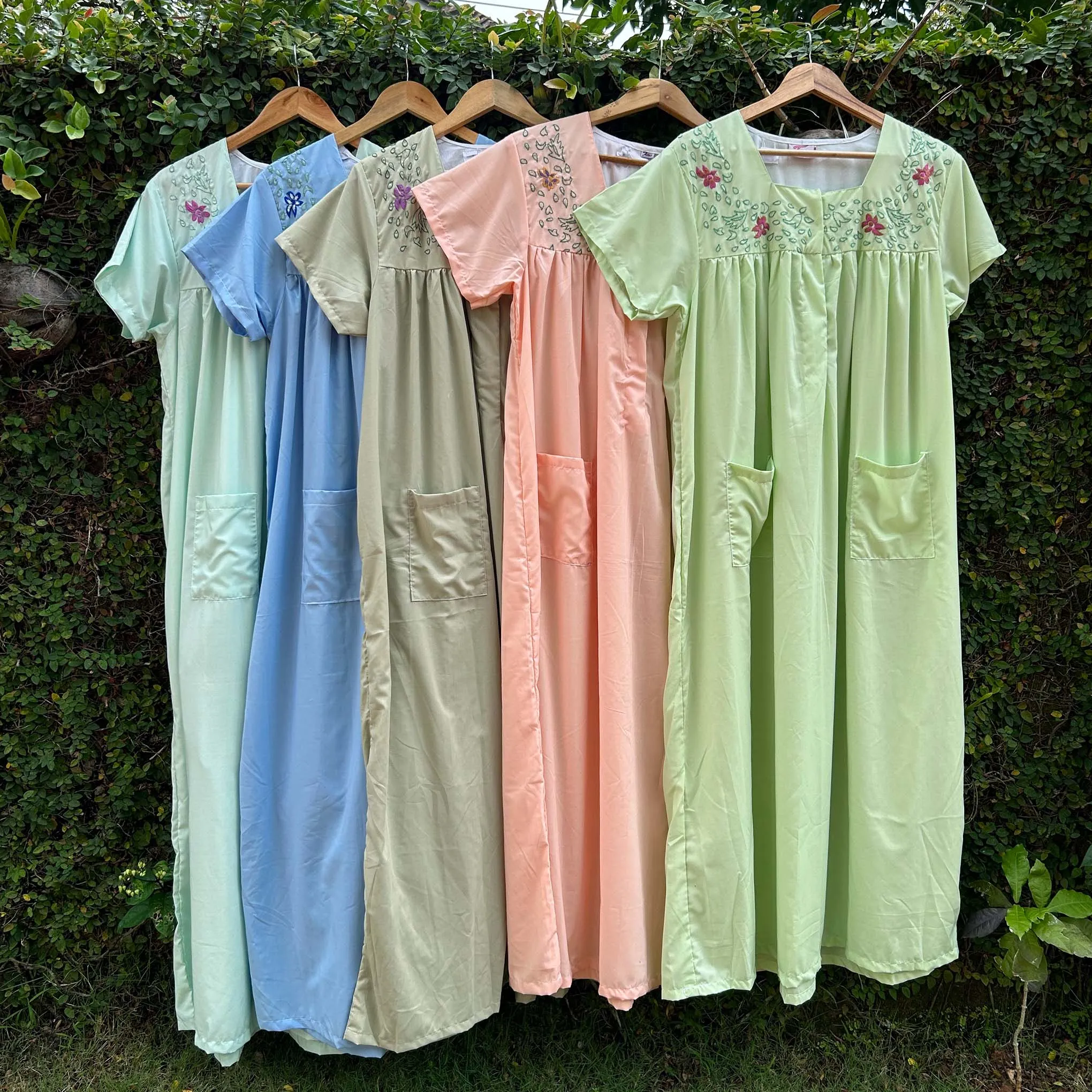 Floral Bounty Half-Sleeve Nighty