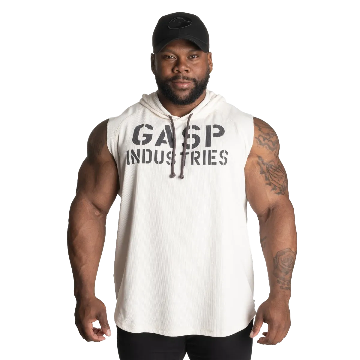 GASP Thermal SL Hoodie - Off White