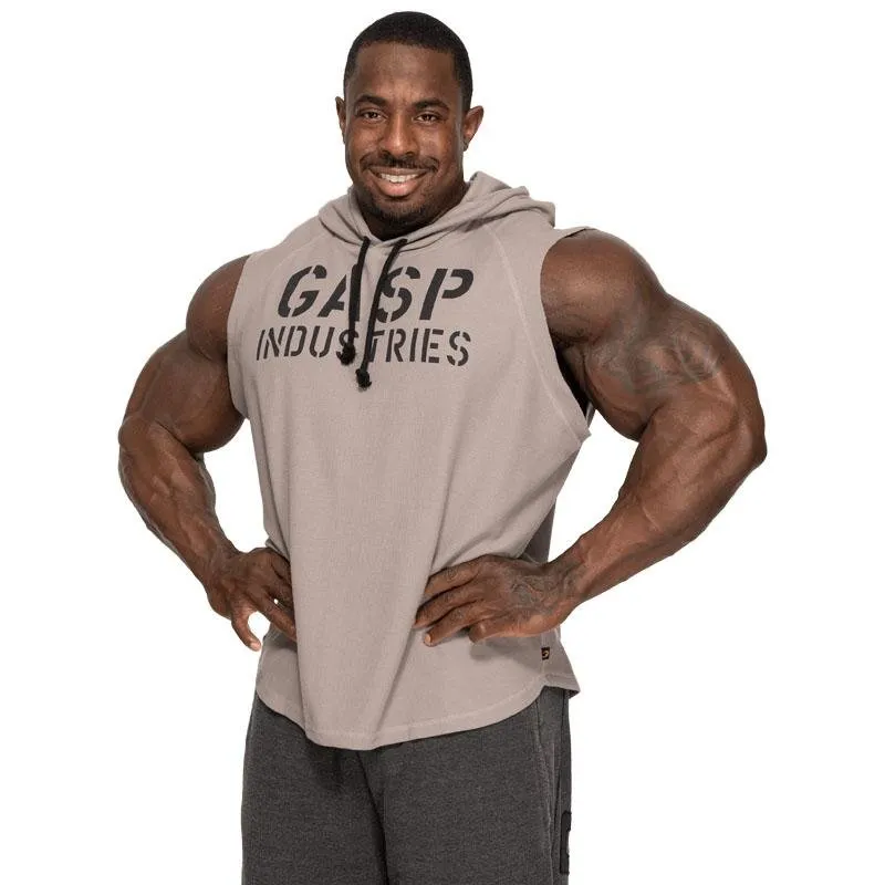 GASP Thermal SL Hoodie - Steel Grey
