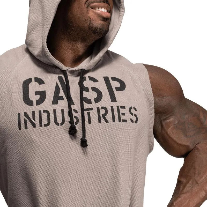 GASP Thermal SL Hoodie - Steel Grey