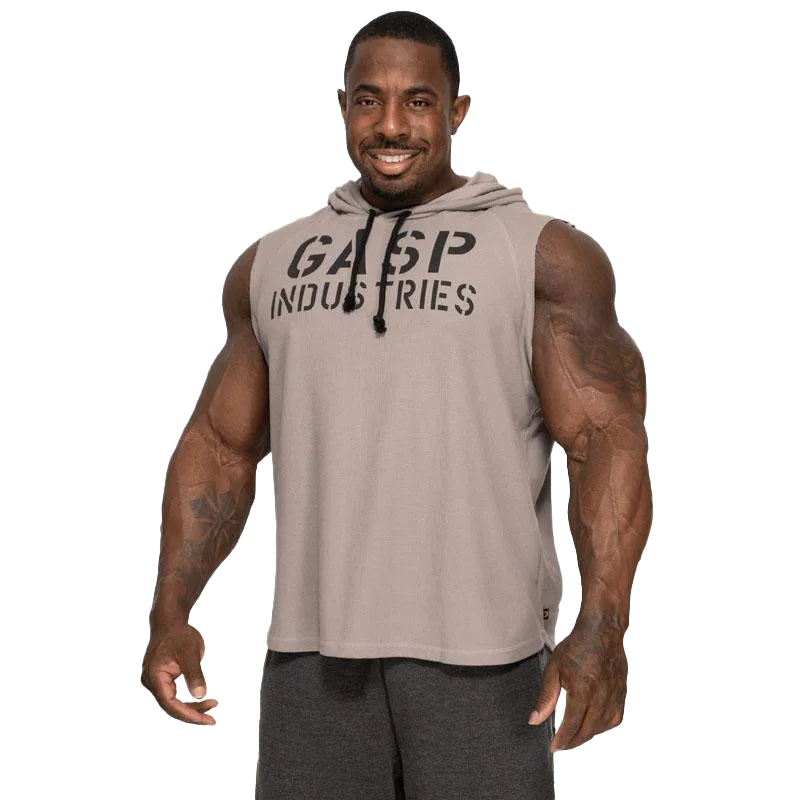 GASP Thermal SL Hoodie - Steel Grey