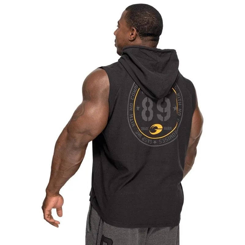 GASP Thermal SL Hoodie - Washed Black