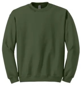 Gildan - Heavy Blend Crewneck Sweatshirt 18000 - Army