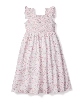 Girl's Twill Margaux Dress in Dorset Floral