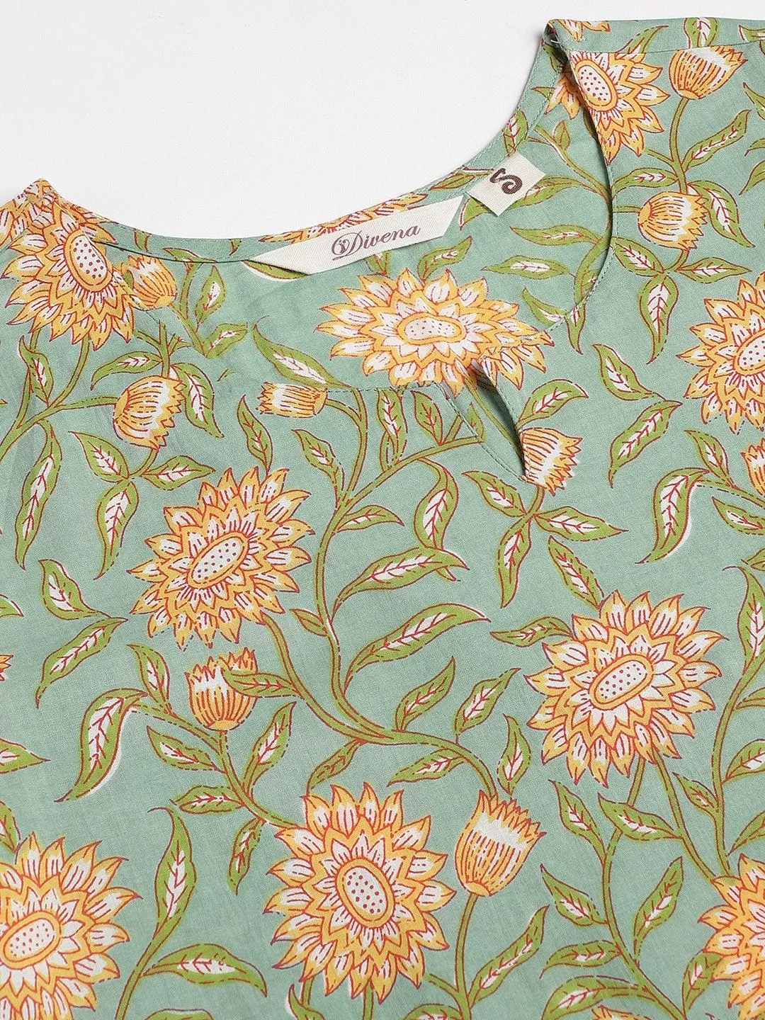 Green Printed Loungewear/Nightwear
