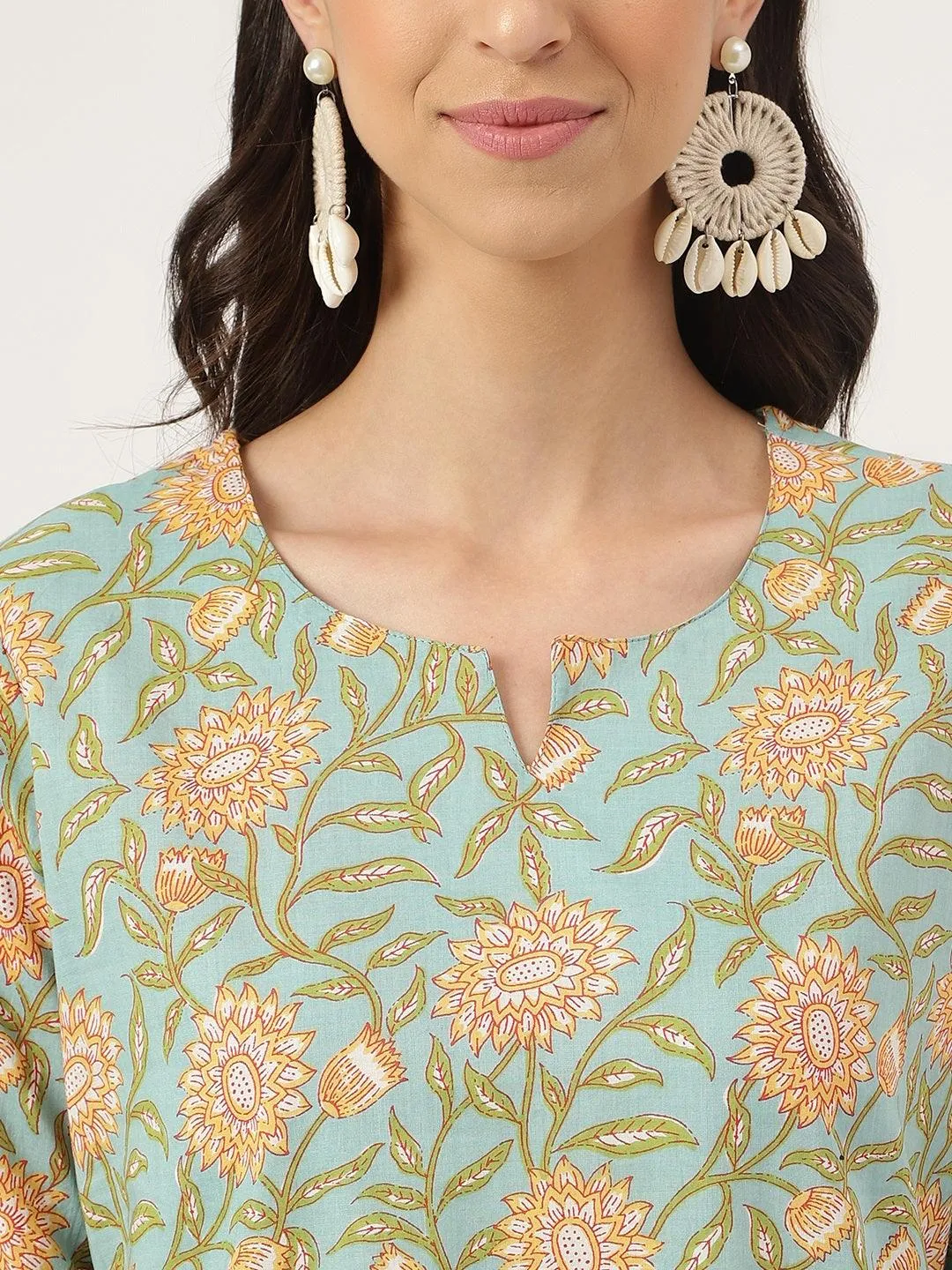 Green Printed Loungewear/Nightwear