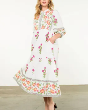 Holland Floral Tiered Dress