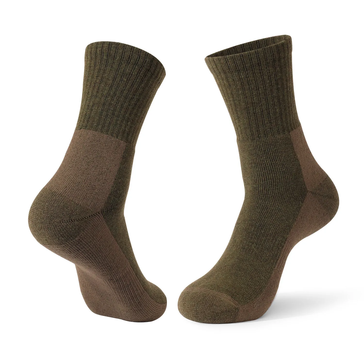 Hywell™ | Merino Wool Cushioned Walking Crew Socks | 1 Pair