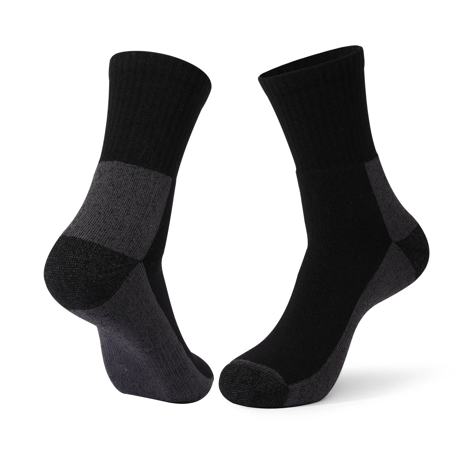 Hywell™ | Merino Wool Cushioned Walking Crew Socks | 1 Pair