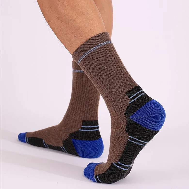 Hywell™ | Merino Wool Thick Padded Hiking Crew Socks | 3 Pairs
