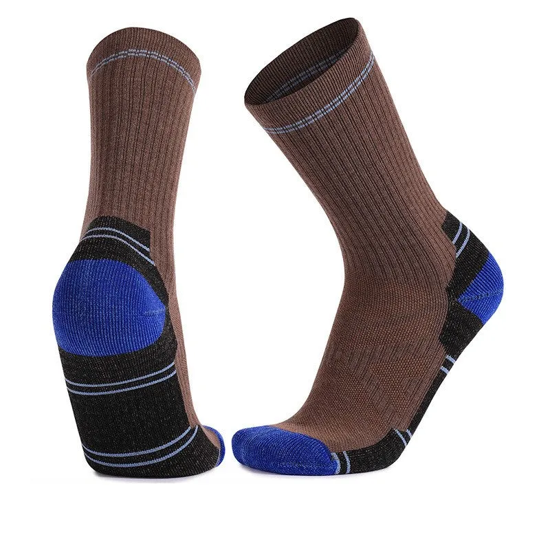 Hywell™ | Merino Wool Thick Padded Hiking Crew Socks | 3 Pairs