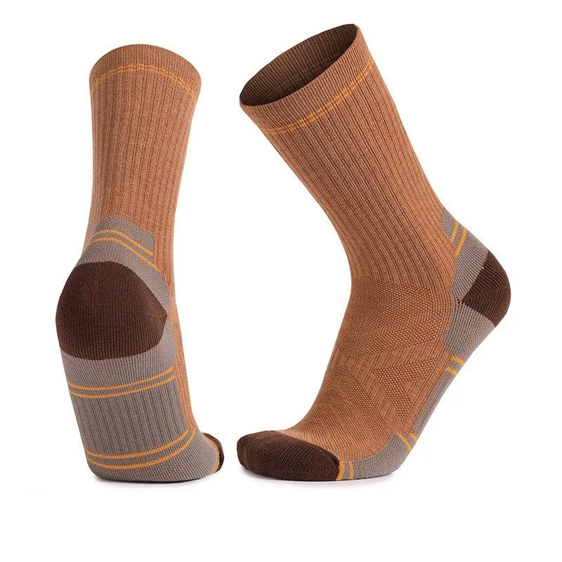 Hywell™ | Merino Wool Thick Padded Hiking Crew Socks | 3 Pairs