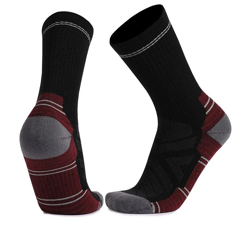 Hywell™ | Merino Wool Thick Padded Hiking Crew Socks | 3 Pairs