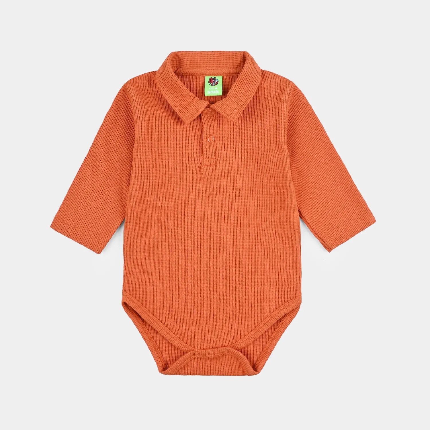 Infant Unisex Thermal 3 Pieces Rompers Set