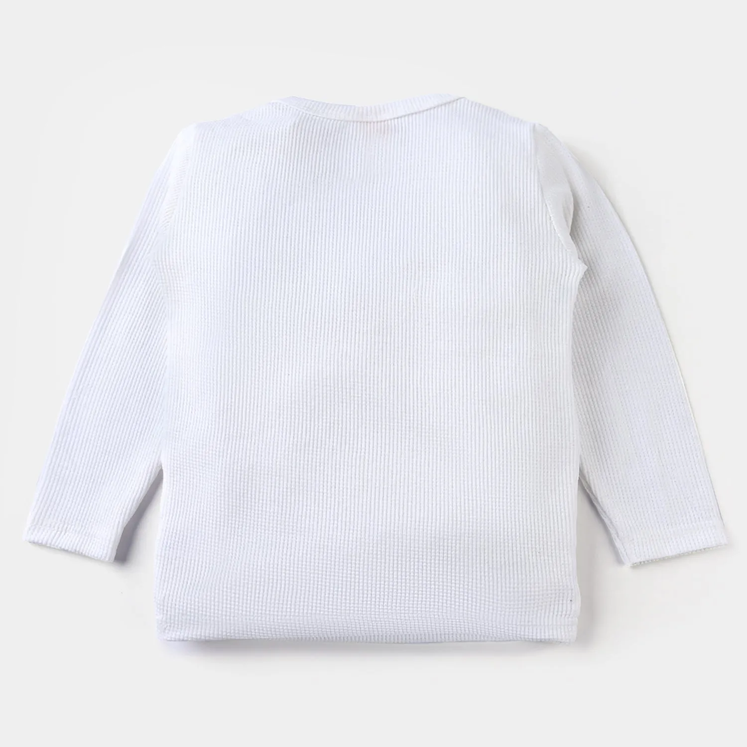 Infant Unisex Thermal Inner Wear -White