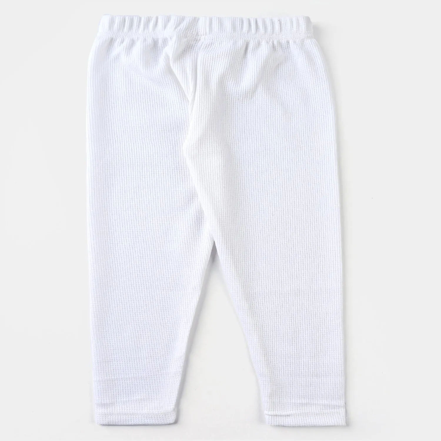 Infant Unisex Thermal Inner Wear -White