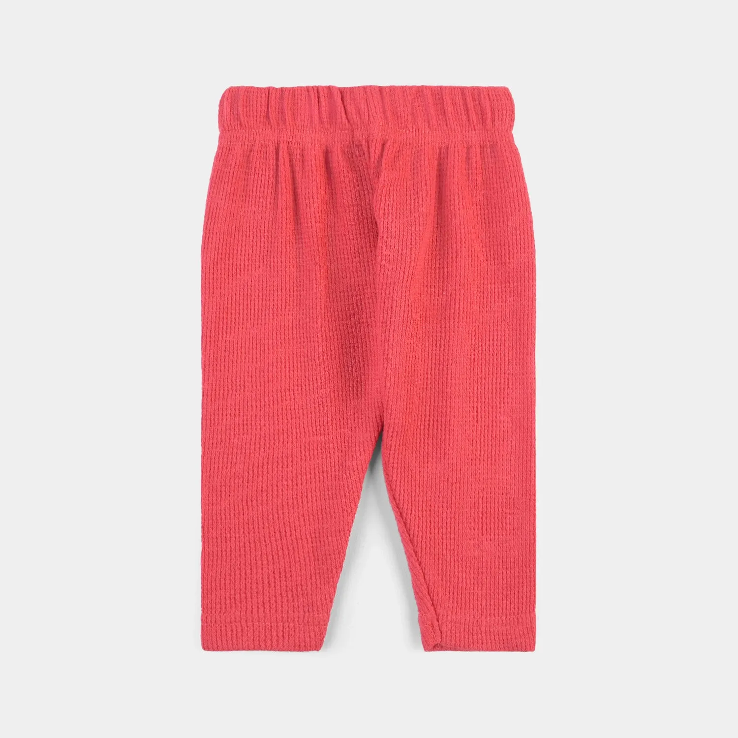 Infant Unisex Thermal Red Inner Wear-Red