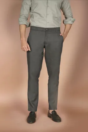 Iron Grey Linen Trousers
