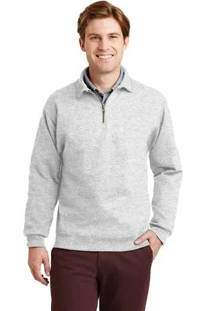 JERZEES?? SUPER SWEATS?? NuBlend?? - 1/4-Zip Sweatshirt with Cadet Collar.  4528M