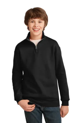 JERZEES Youth NuBlend 14-Zip Cadet Collar Sweatshirt 995Y