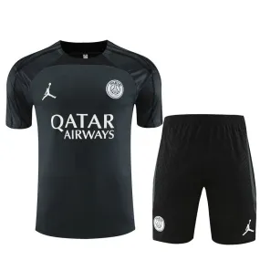 Jordan Paris Saint-Germain Short Sleeve Training Suit For Men T-shirt/short